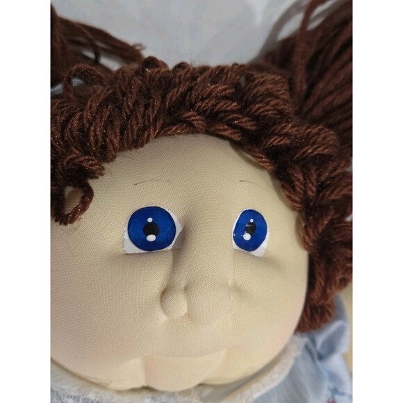 Xavier Roberts 1983 The Little People Soft Sculpture Cabbage Patch Doll Brunette - Picture 2 of 14